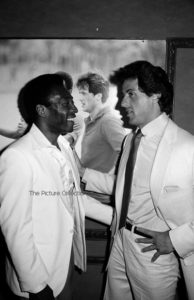 13367895 Unknown photographer (soccer star Pele with Sylvester Stallone) 1981-The Picture Collection